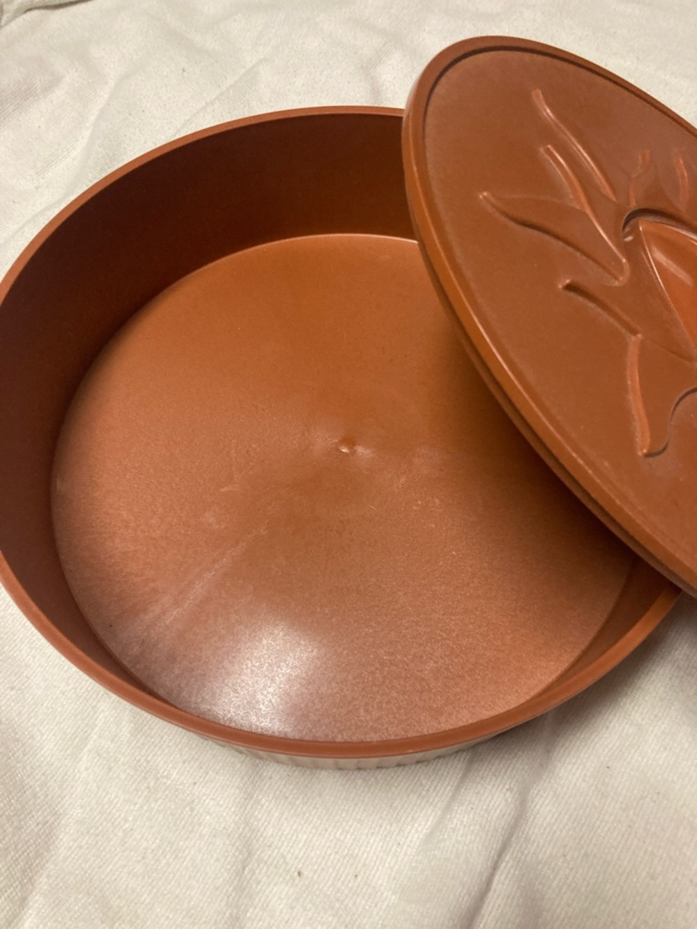NordicWare Brown Sunburst Tortilla & Pancake warmer - Picture 2 of 2